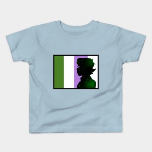 Galaxy Pidge Genderqueer Pride Kids T-Shirt